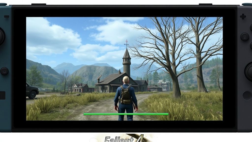 《辐射4》Switch 2版评测：性能三模式惊艳，这次贝塞斯达终于没翻车！